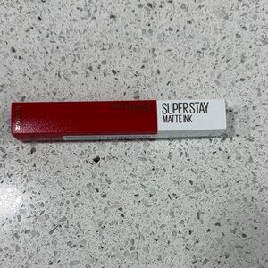 Maybelline SuperStay Matte Ink in Bold Red. Dancer